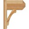 Ekena Millwork Legacy Craftsman Rough Sawn Outlooker, Western Red Cedar, 8"W x 14"D x 18"H OUT08X14X18LEC04RWR - alternate 2